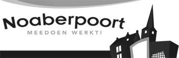 Noaberpoort printlogo zwartwit